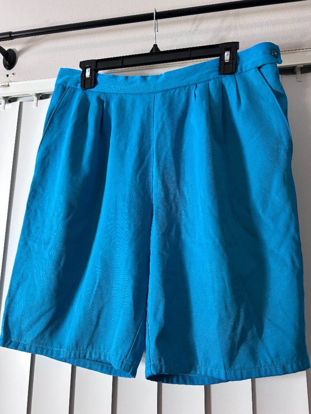 Women's Vintage Teal Dress Shorts Size 12